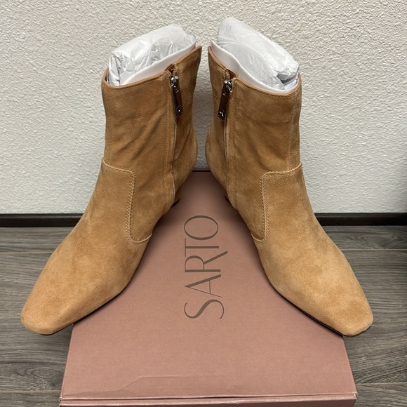 Franco Sarto Alexandria Ankle Boot In Taupe - Picture 7 of 8